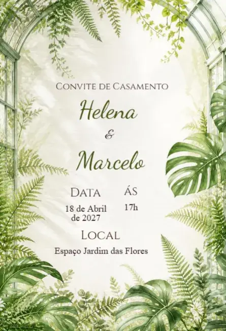 Digital Wedding Invitation