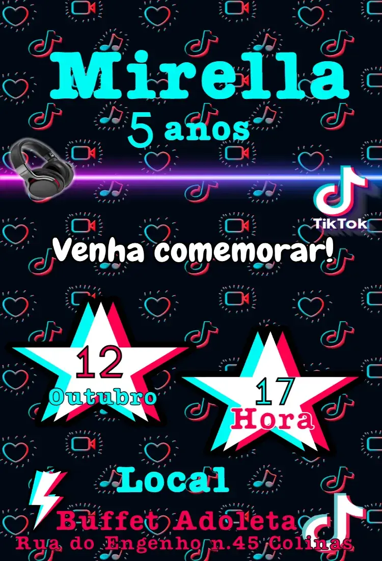 Convite Digital TikTok