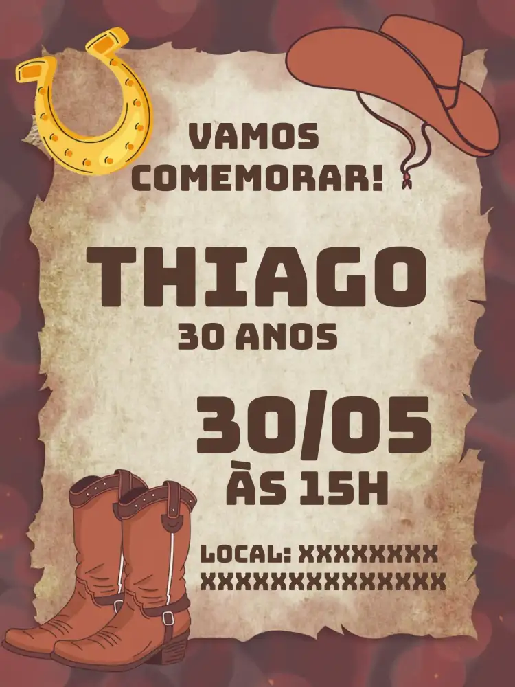 Cowboy Homem