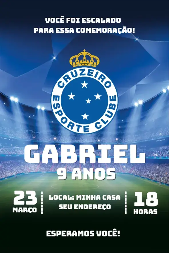 Convite Cruzeiro 2