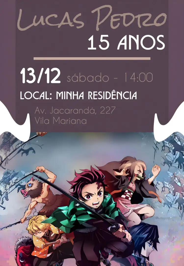 Demon Slayer Anime Kimtsu No Yaiba Festa