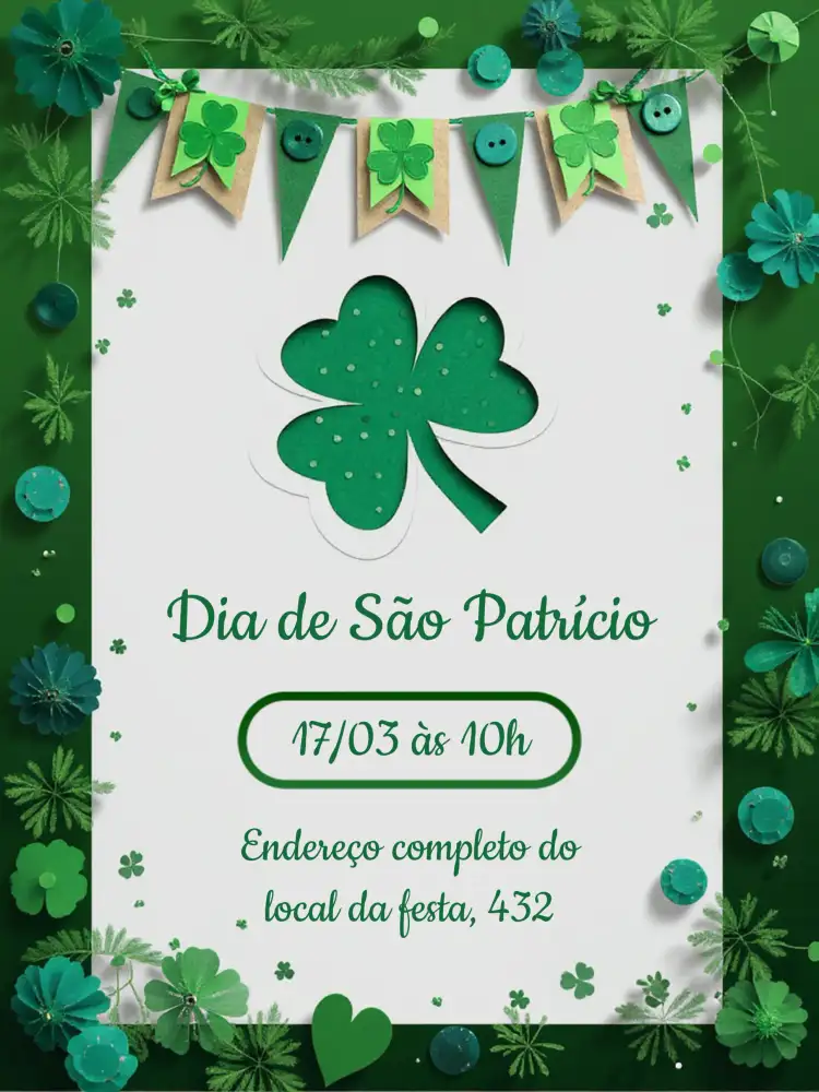 Dia De São Patrício Saint