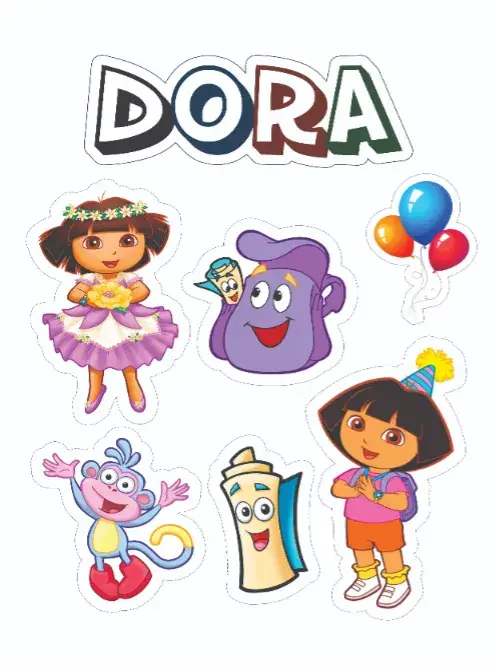 Convite Dora Aventureira