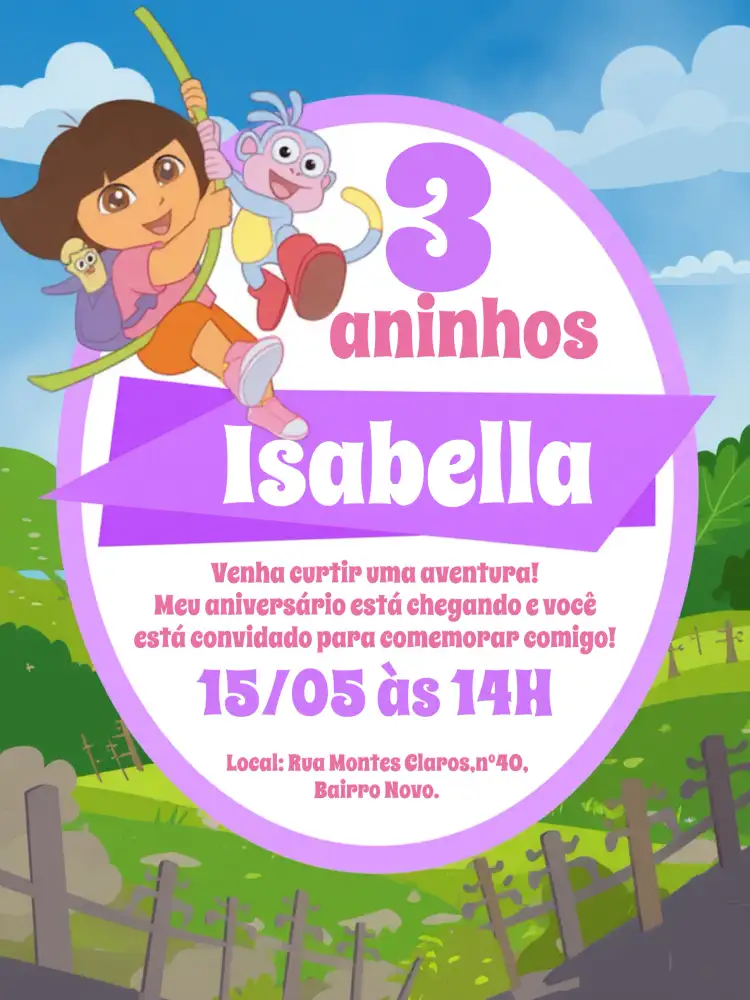 Dora Aventureira Branco