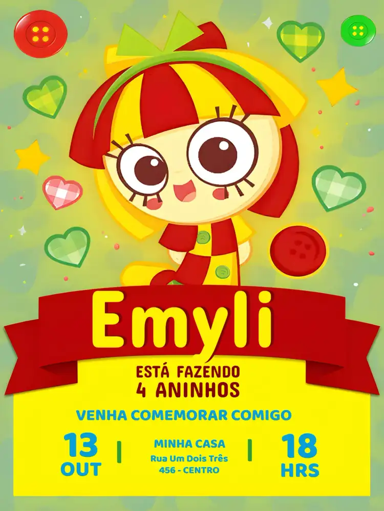 Emília Sítio Do Pica Pau Amarelo Foto