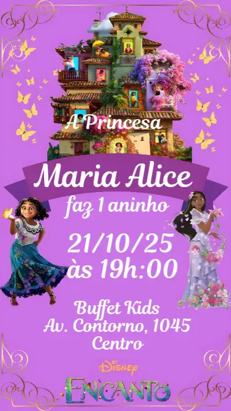 Convite Encanto