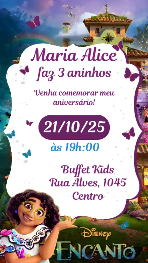 Convite Encanto
