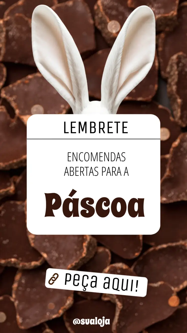 Convite Encomendas Para A Páscoa Venda