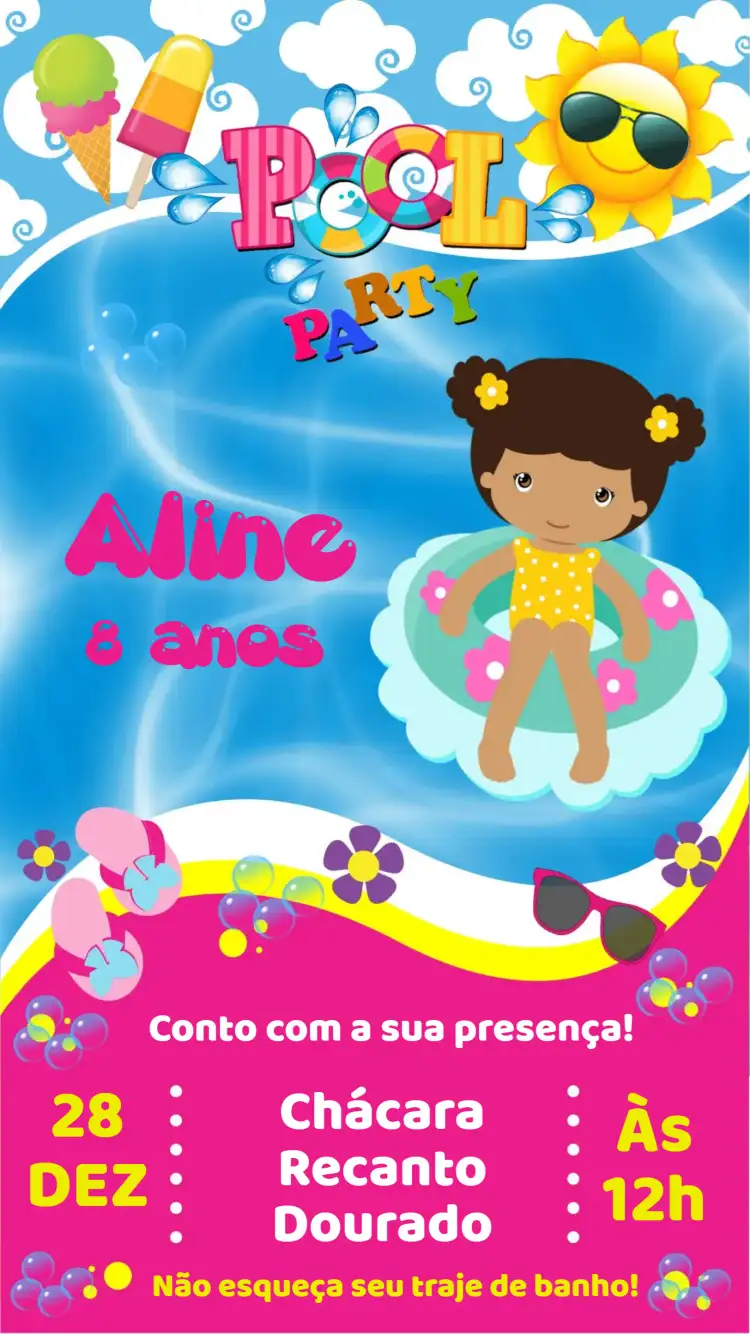 Festa na Piscina