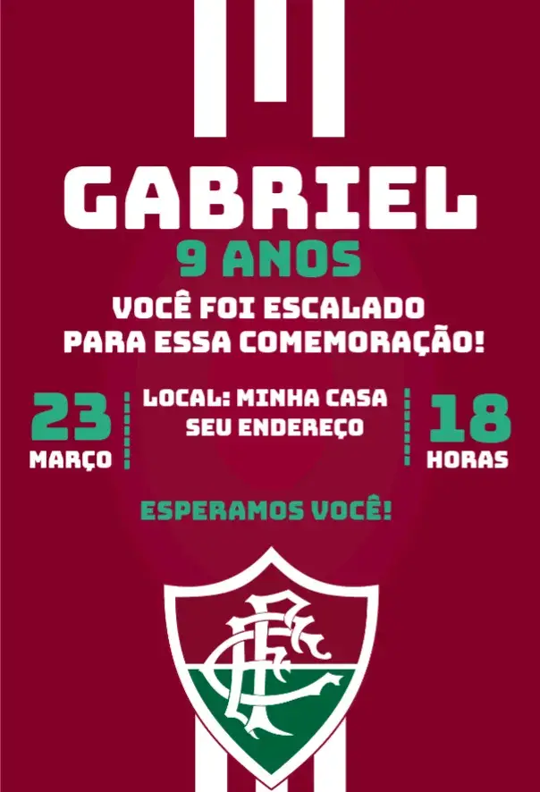 Convite Fluminense 2