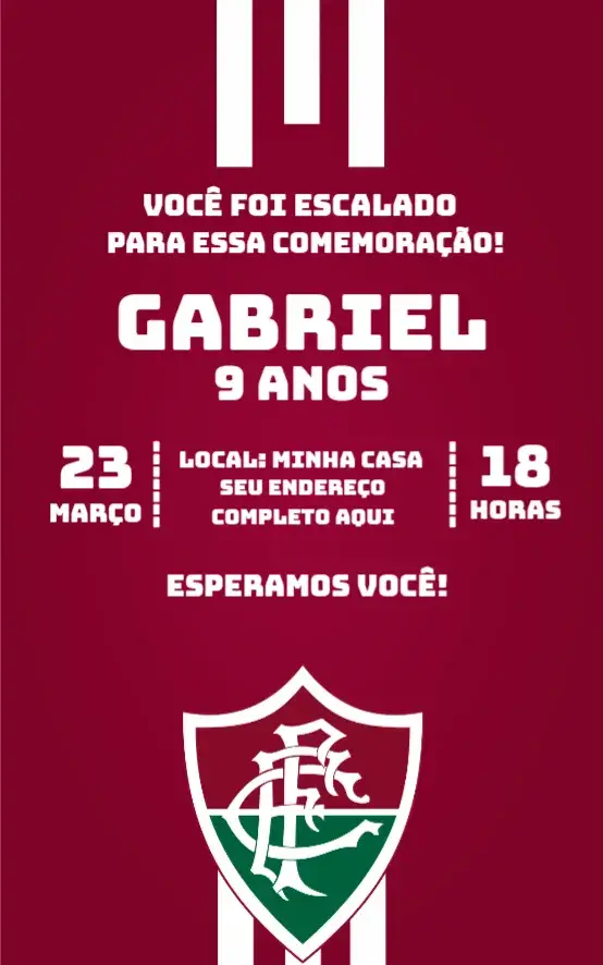 Convite Fluminense 3