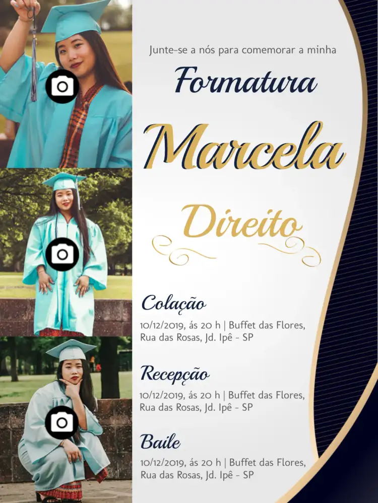 Formatura Com Foto Fotos
