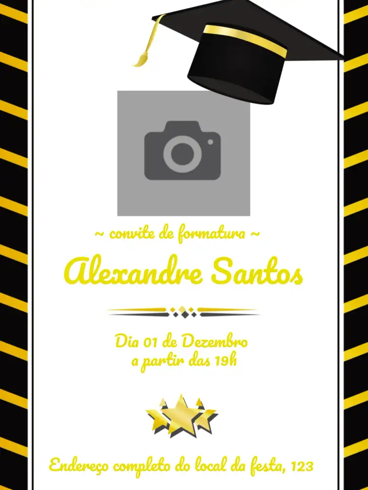 Formatura Com Foto Universidade