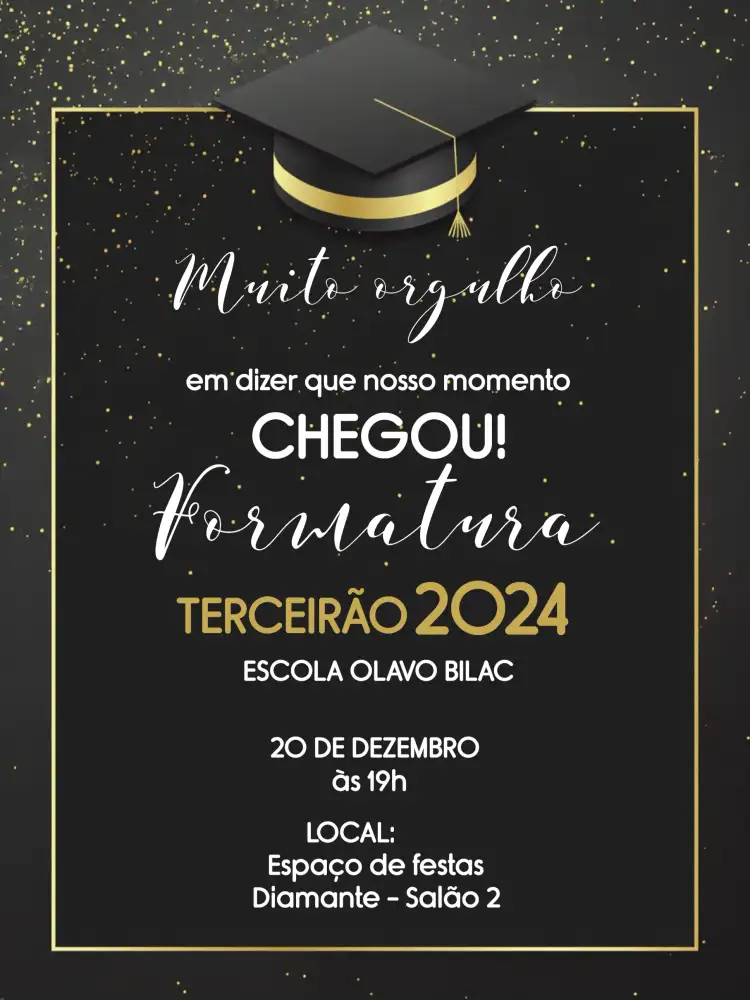 Formatura Terceirão Médio