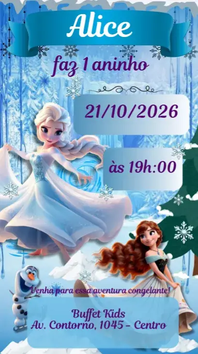 Frozen invitation