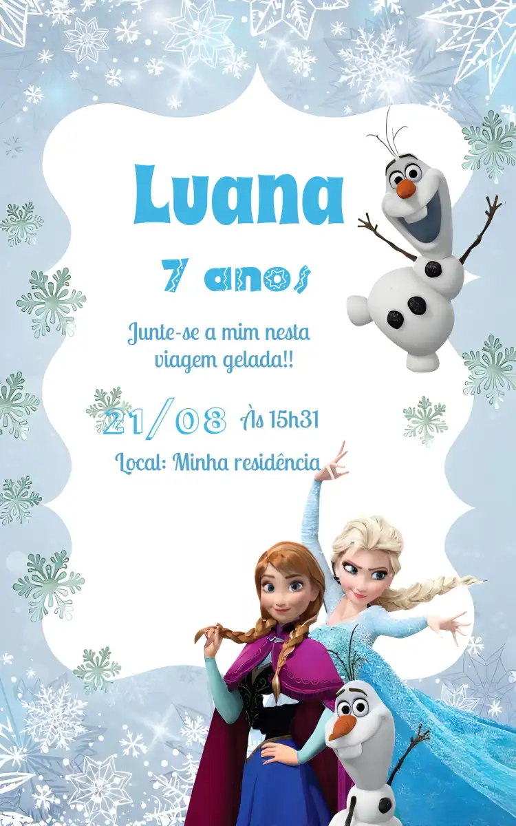 Frozen Azul