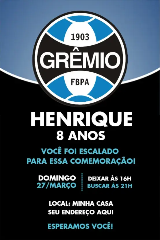 Convite Grêmio 1