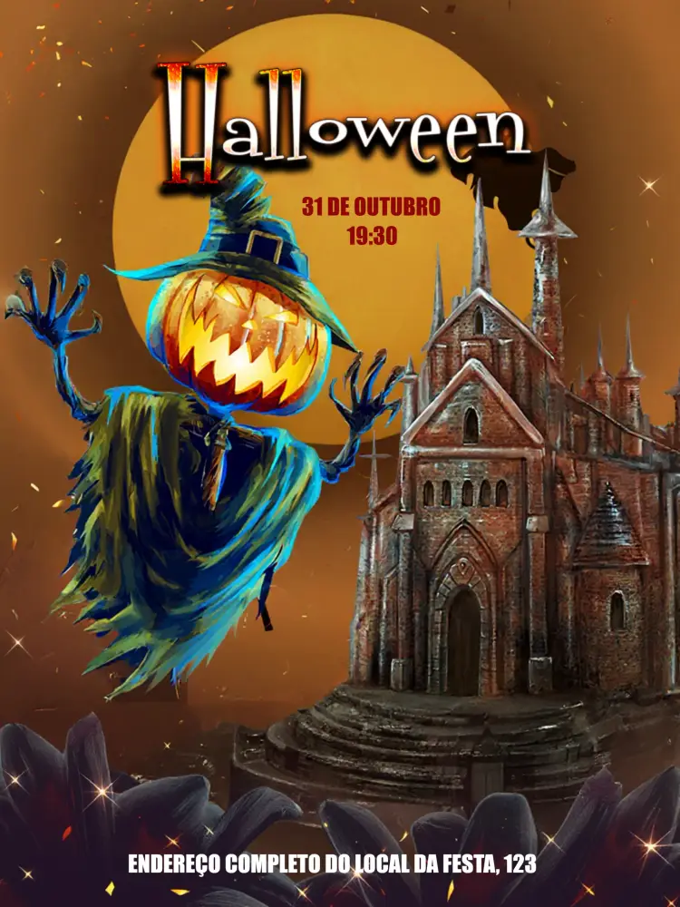 Convite Halloween Horror