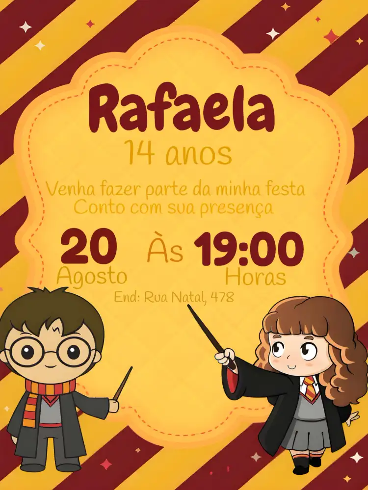 Harry Potter Vermelho