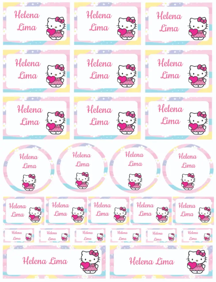 Convite Hello Kitty