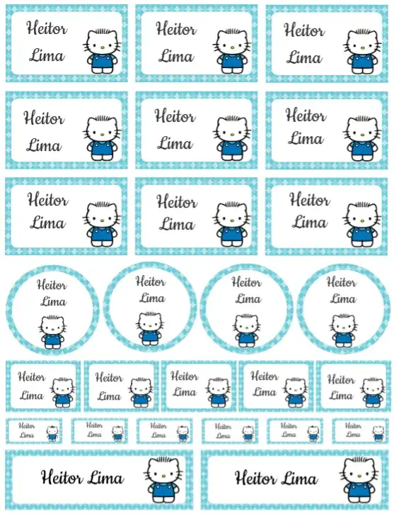 Convite Hello Kitty