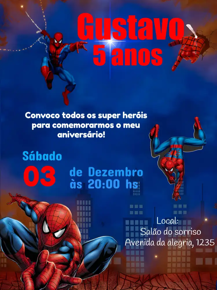 Homem Aranha Azul