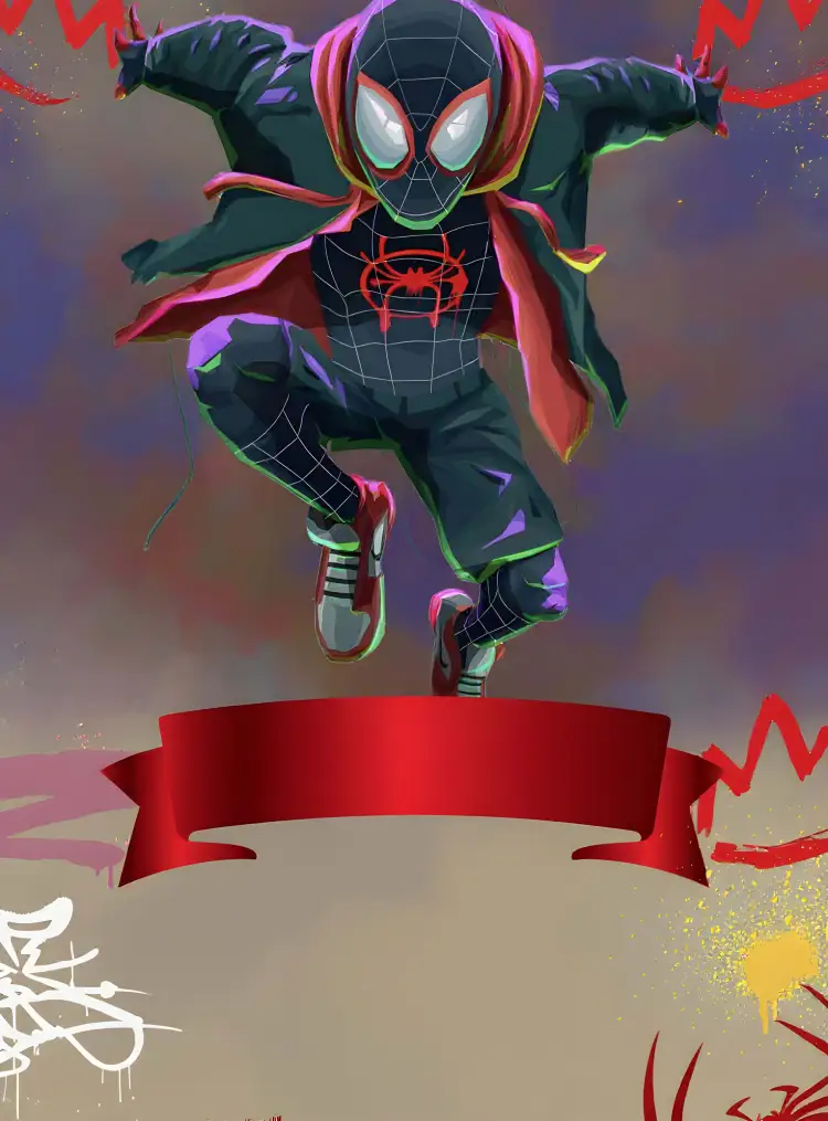 Convite Homem Aranha Grafite – tema Mais pesquisados moderno, urbano, grafite, super-herói, colorido, divertido