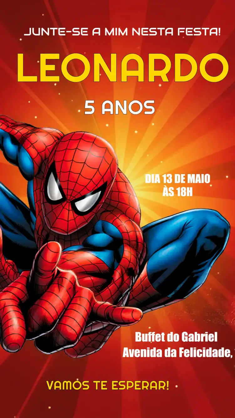Homem Aranha Vermelho