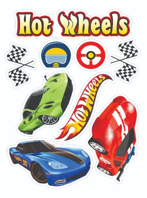 Convite Hot Wheels