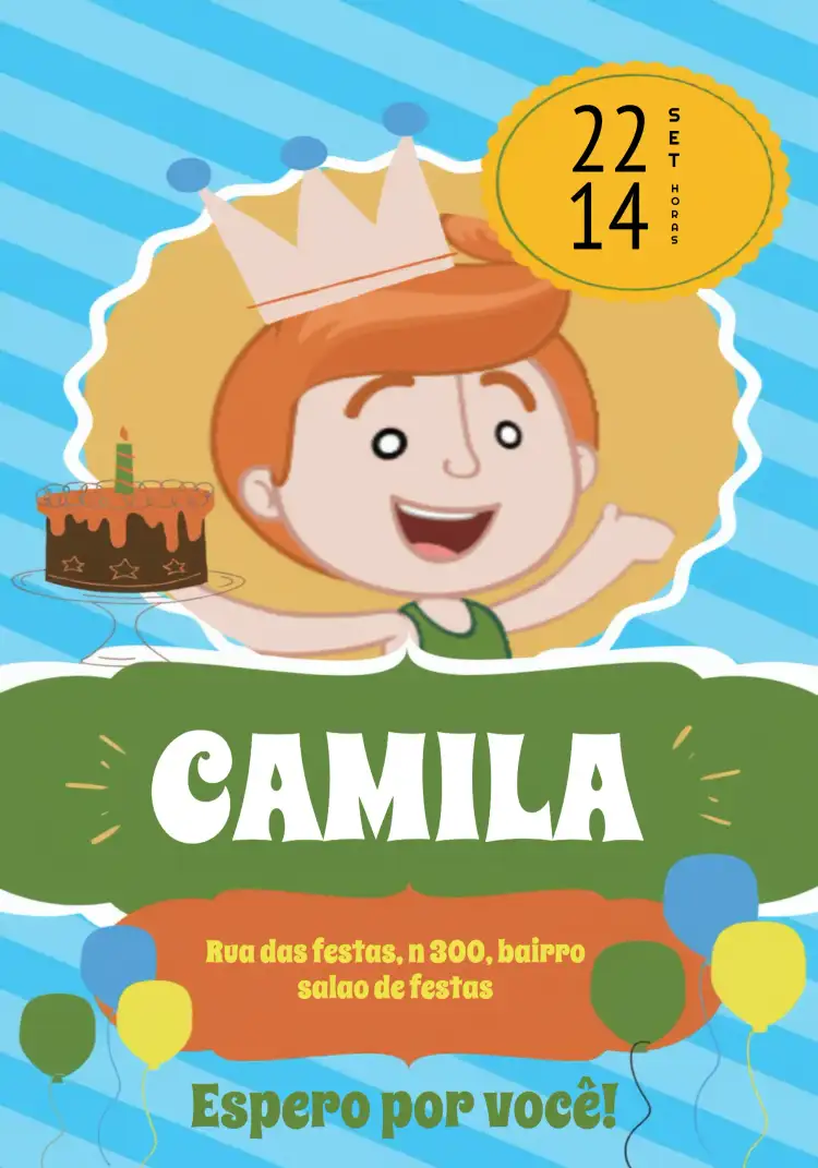 Infantil Mundo Bita Balões