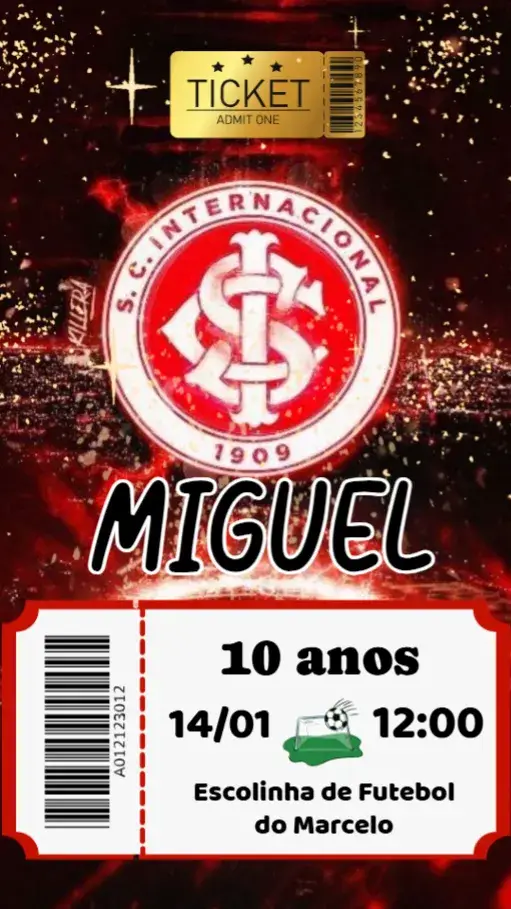 Convite Internacional