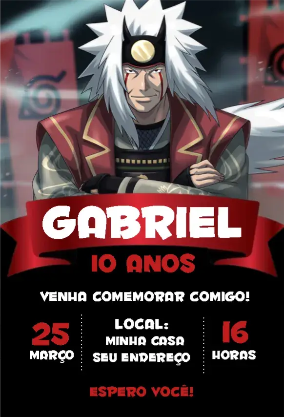 Convite Jiraiya 2
