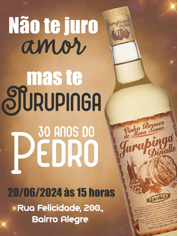 Convite Jurupinga Masculino