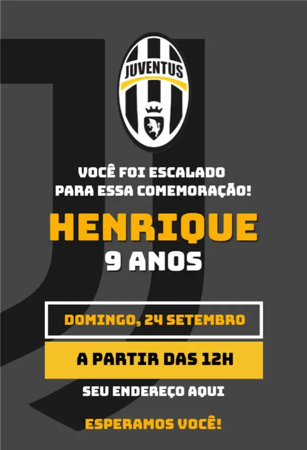 Convite Juventus 3