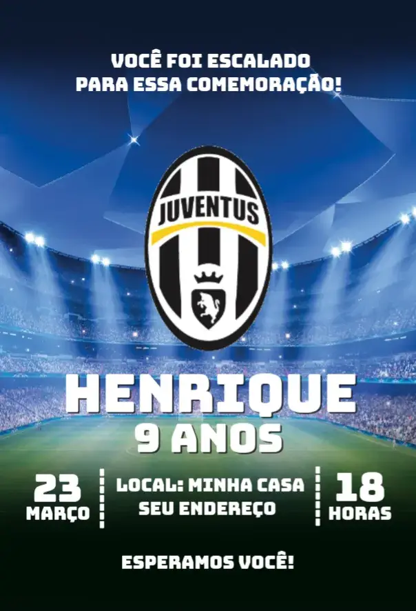 Convite Juventus 4