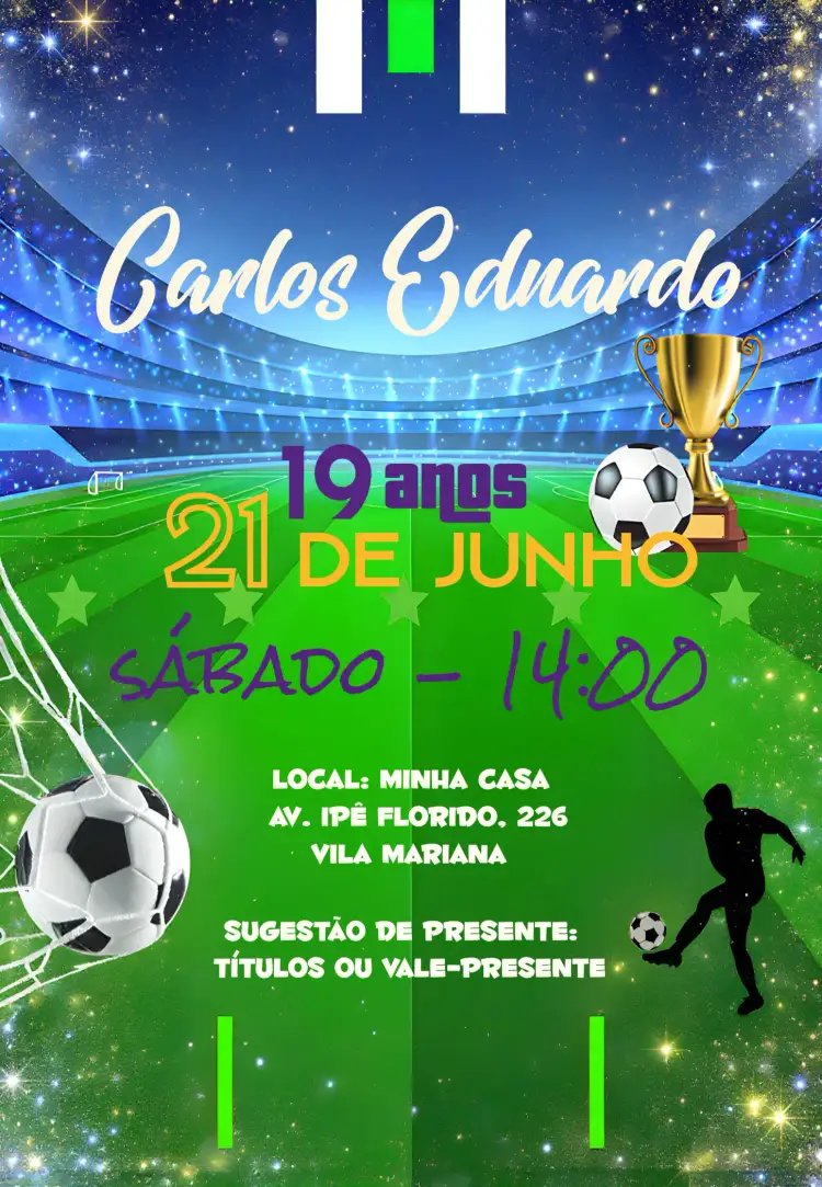 Convite Lakers Nba Michael – tema Aniversário Infantil colorido, esportivo, moderno, vibrante, temático, divertido