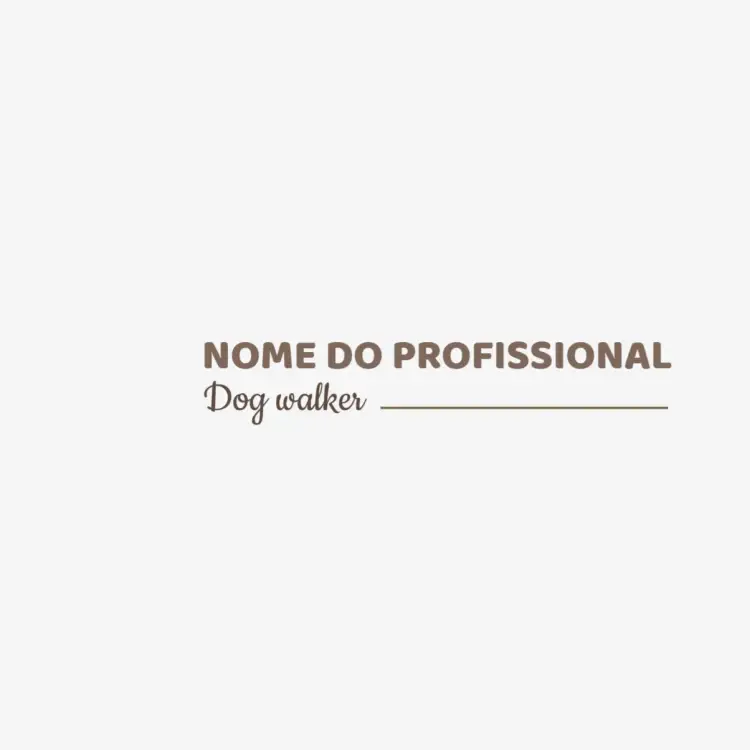 Convite Logo Para Cuidador De Animais Pet Sitter Cães – tema Mais pesquisados modernos, coloridos, divertidos, animais, estilo minimalista