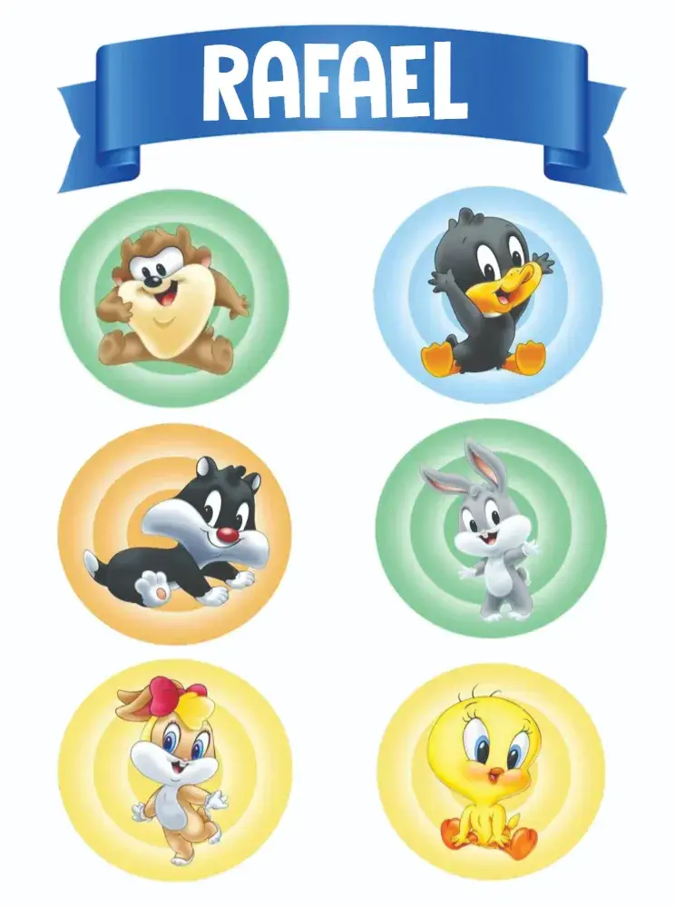 Convite Looney Tunes