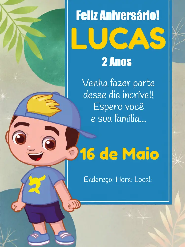 Convite Luccas Neto Acampamento – tema Aniversário Infantil acampamento, infantil, aventura