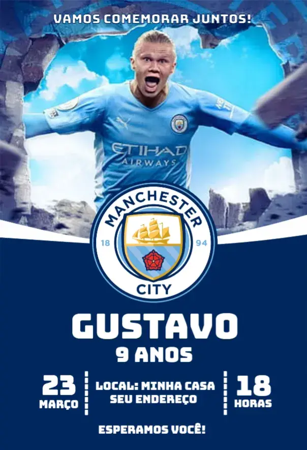 Convite Manchester City 2