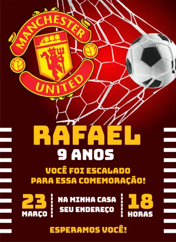 Convite Manchester United 3