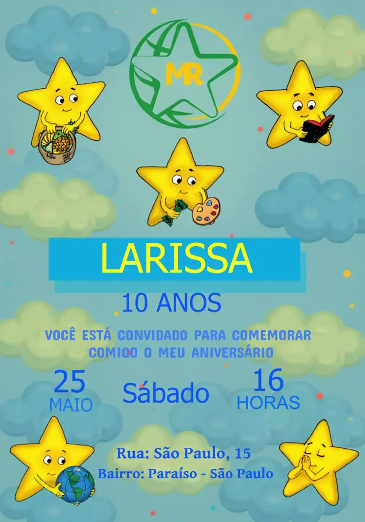 Convite Mensageiras Do Rei Amarelo