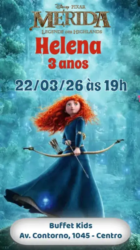 Convite Merida