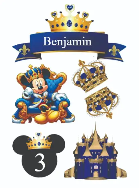 Mickey Royalty invitation