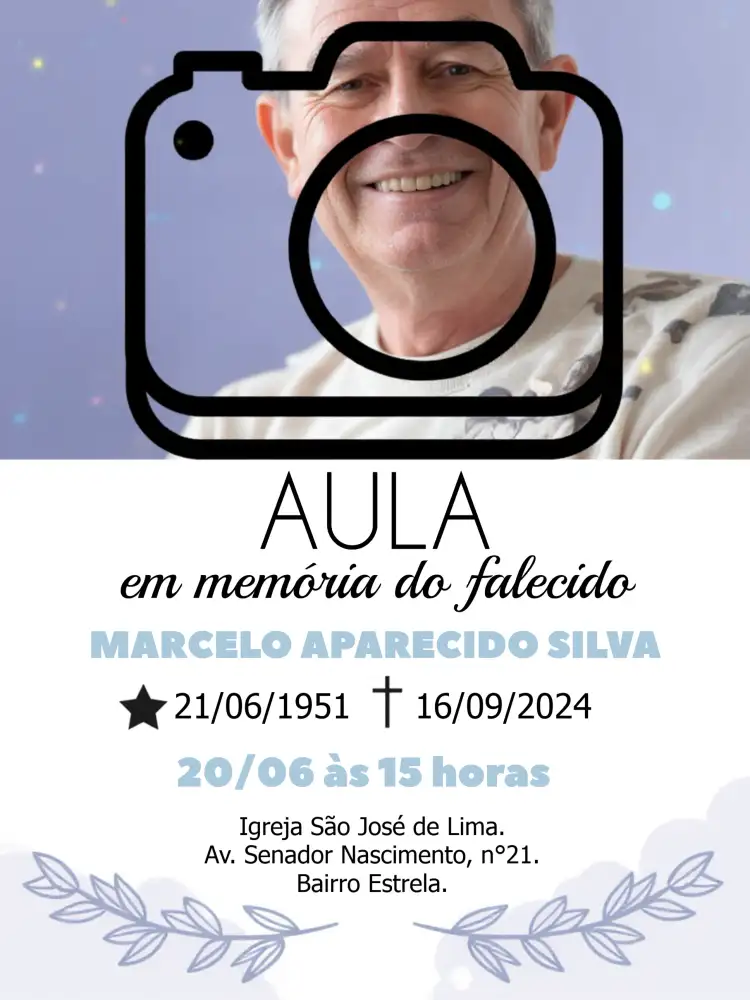 Missa De Falecimento Sétimo Dia Com Foto Setimo