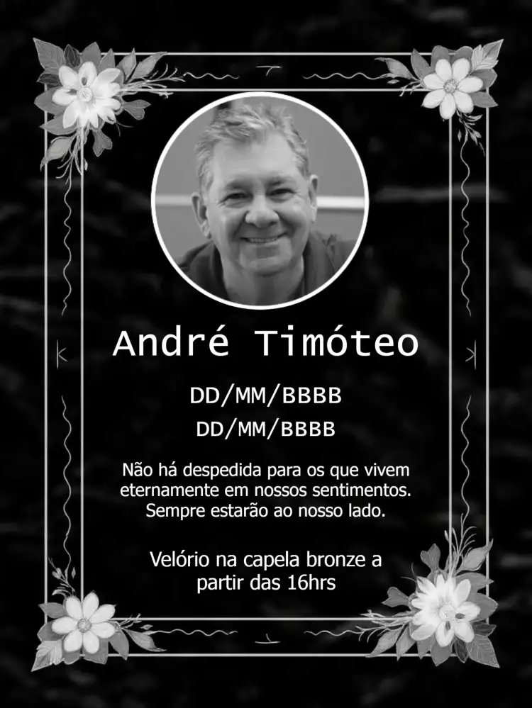 Missa De Sétimo Dia Com Foto 7°