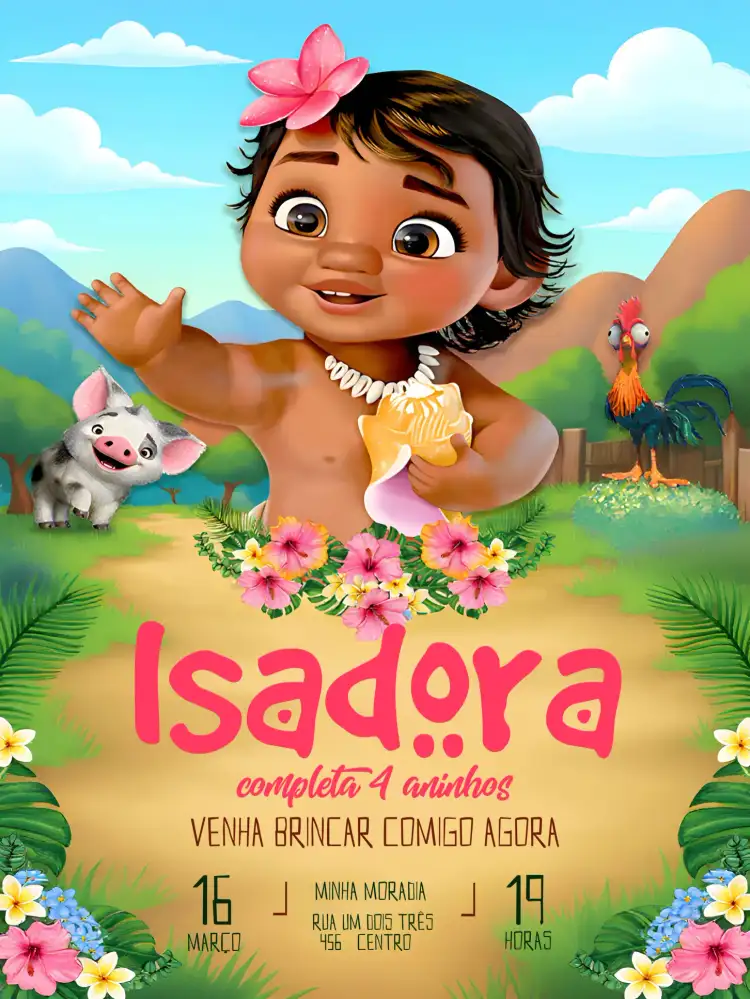 Moana Baby Menina