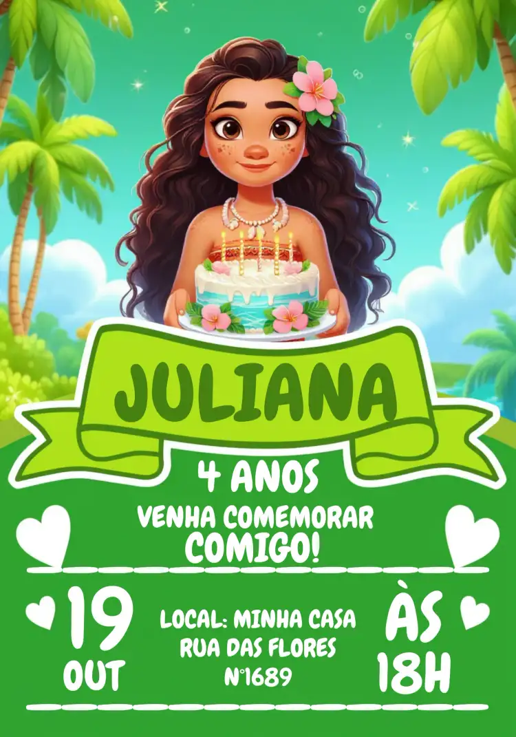 Moana Disney Avaí