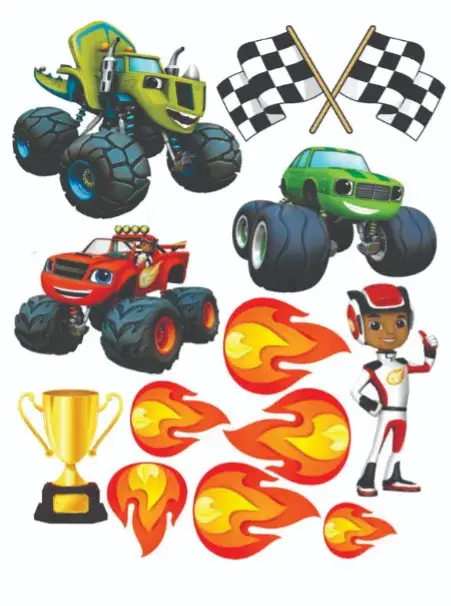 Monster Machines invitation
