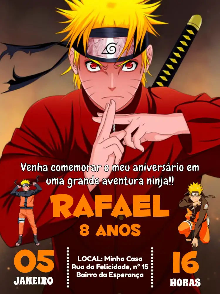 Naruto Laranja